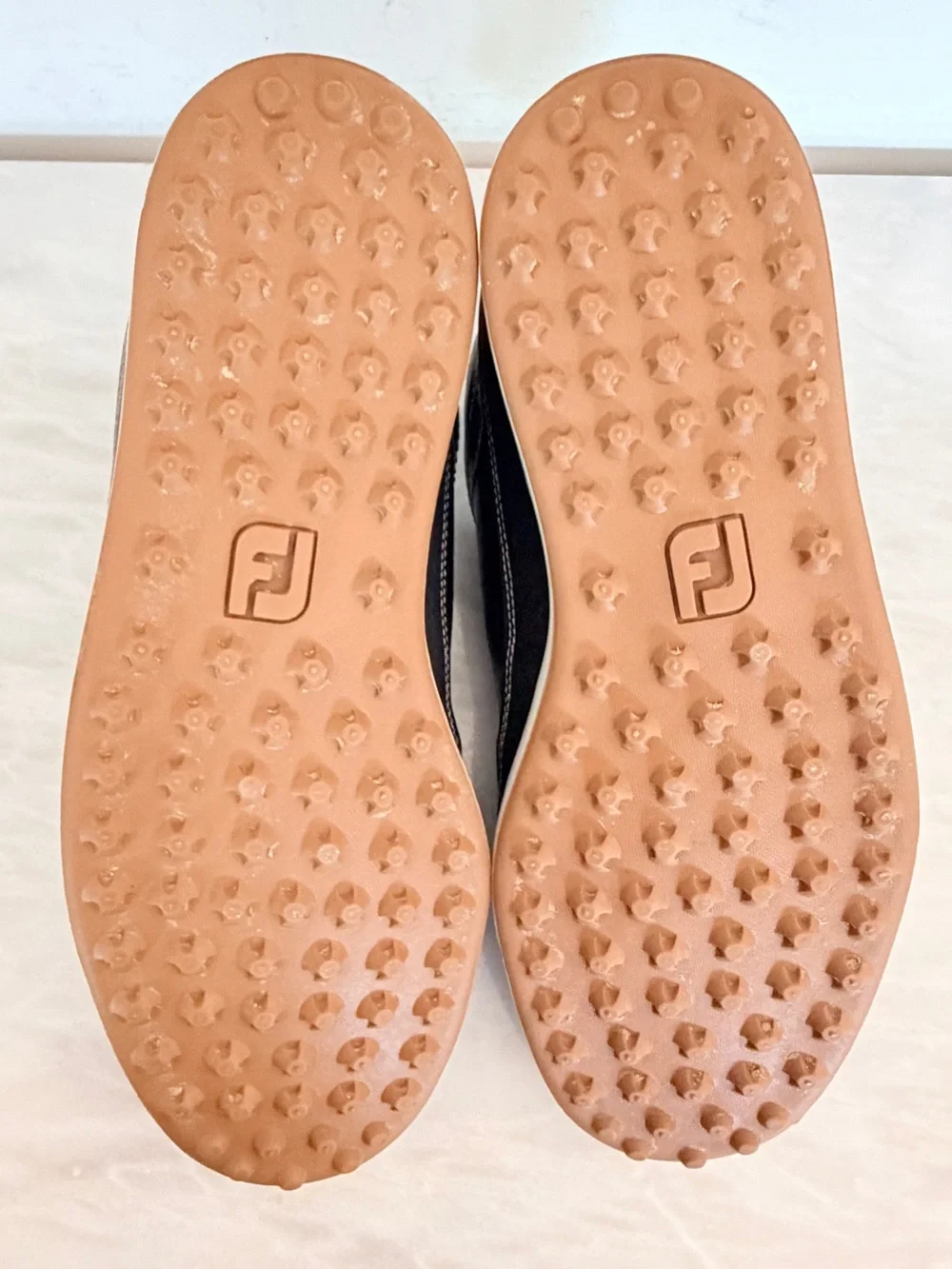 FootJoy Contour Casual Golf Shoes Men’s 10M Black Leather Spikeless 54244